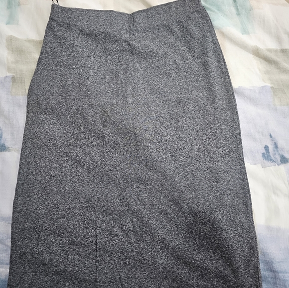 Midi Pencil Skirt (Gray) - Picture 1 of 1